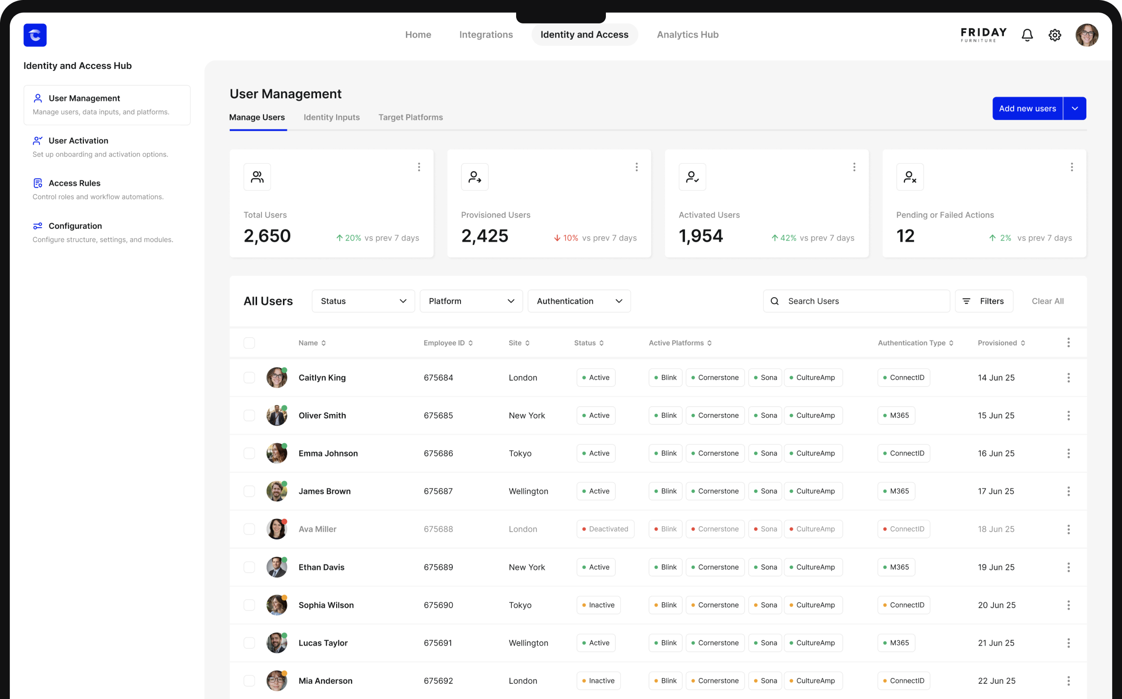 Desktop UI